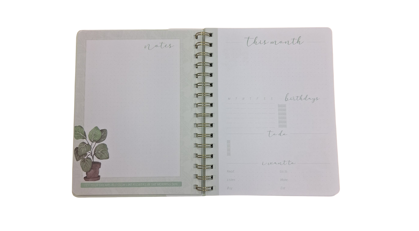 Bullet journal/weekplanner