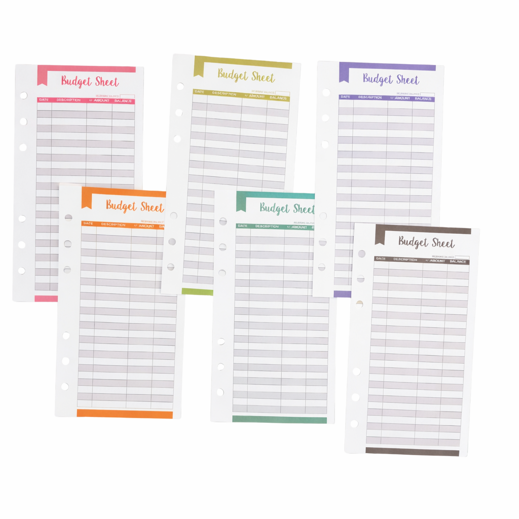 Budget Binder - roze