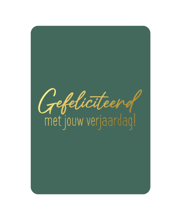 Kaart 'Gefeliciteerd met jouw verjaardag'