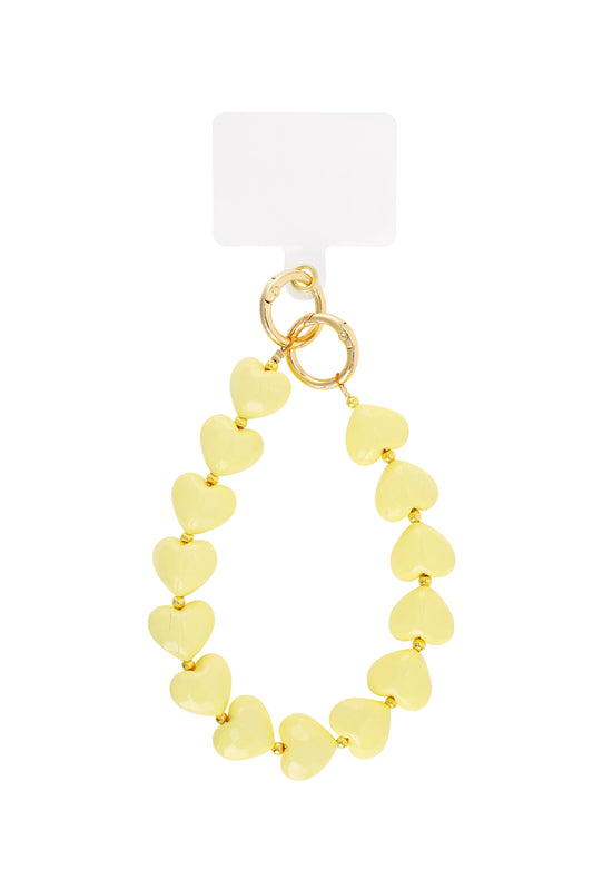 Schattige hartjes telefoonsnoeren