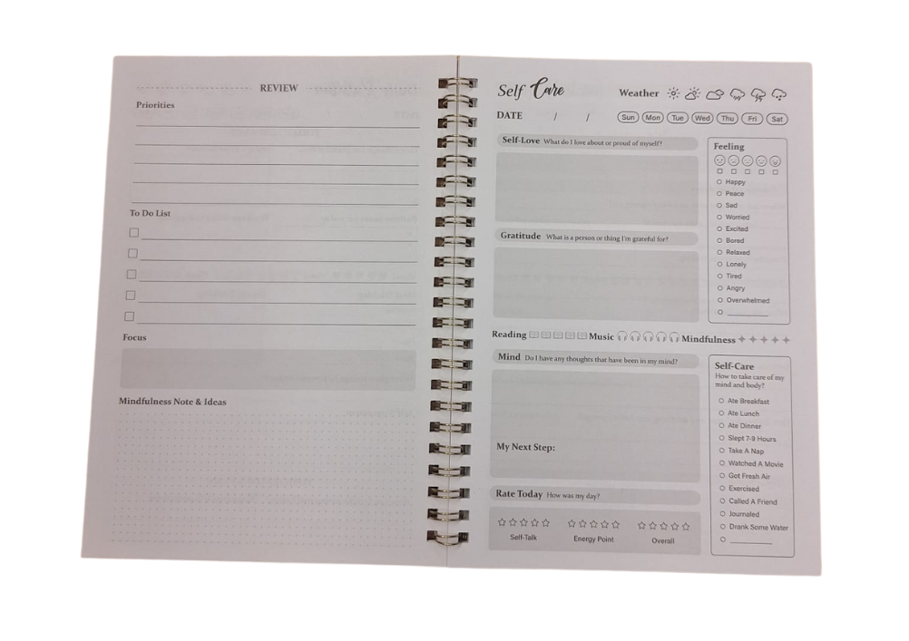 Selfcare journal