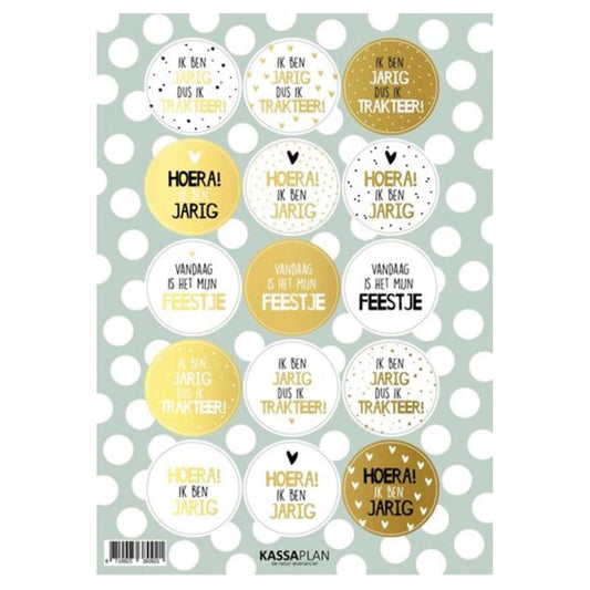 Stickervel - trakteren